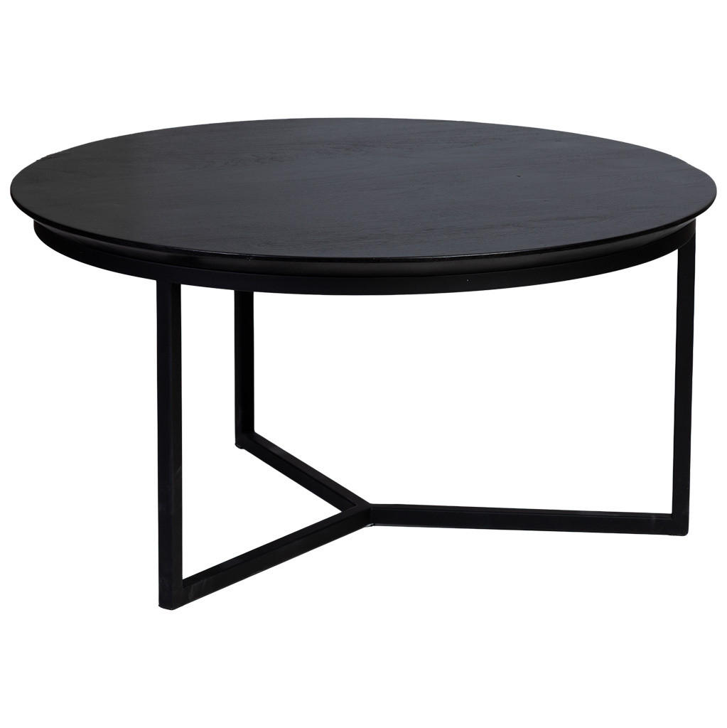 TISCH, schwarz, 80x40cm - Schwarz, Holz (80/80/40cm) - Wanderlust