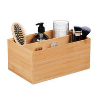 AUFBEWAHRUNGSBOX - Hellbraun, Holz (30/14/20cm) - Relaxdays