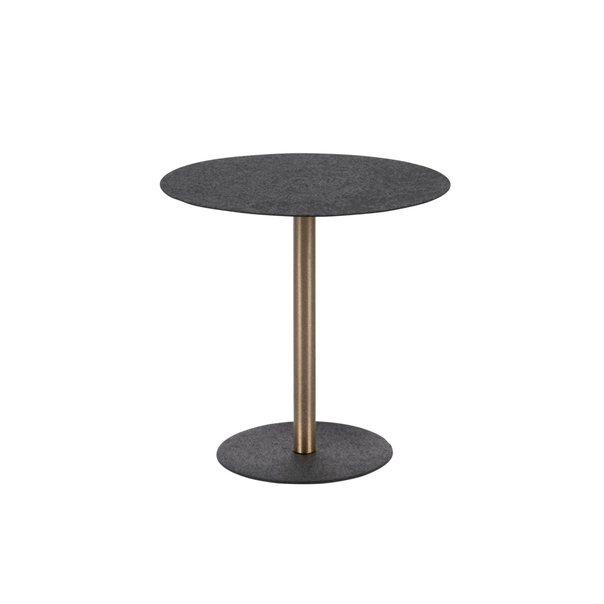 BEISTELLTISCH Dex 50/50/51 cm - Schwarz, Metall (50/50/51cm) - Leitmotiv