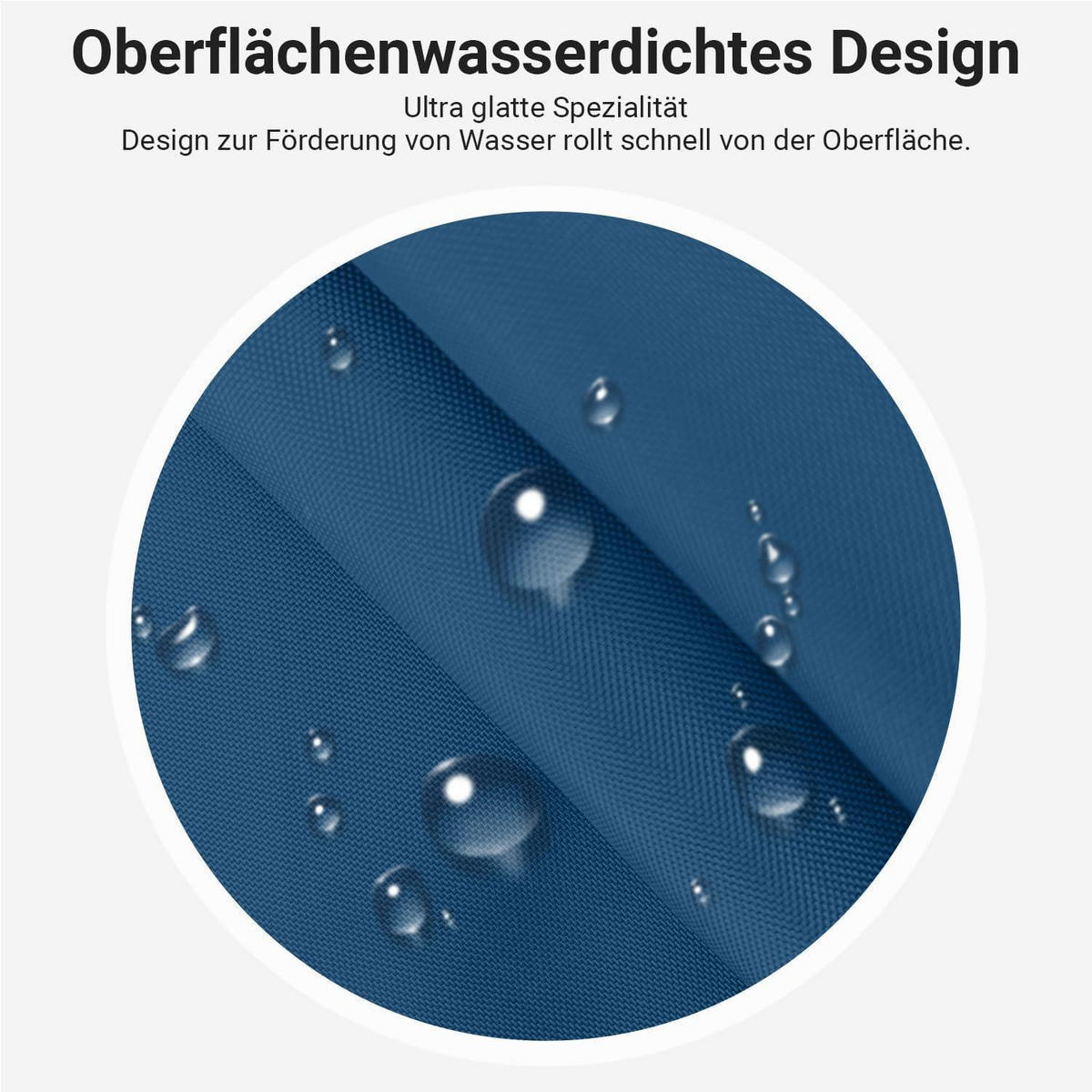 DUSCHVORHANG Dunkelblau 150 x 200 cm Textil Wasserabweisend Waschbar - Dunkelblau, Textil (150/200cm)