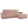 ECKSOFA Totti L, Seite: Rechts - Rosa, Holz/Textil (246/144cm) - Sofnet