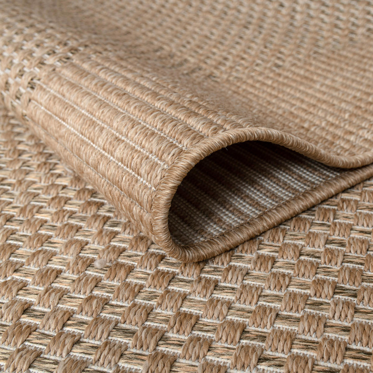 OUTDOORTEPPICH 200/290 cm Waregem 621 - Beige, Textil (200/290cm) - Paco Home