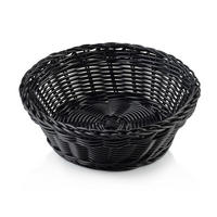 BESTECKKORB Sino Schwarz 21/21/8 cm Holz - Schwarz, Holzwerkstoff (21/8/21cm) - Mondex