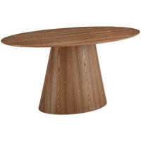 ESSTISCH 90/160/76 Eichefarben Oval - Eichefarben, Holz (90/160/76cm) - Furnhouse