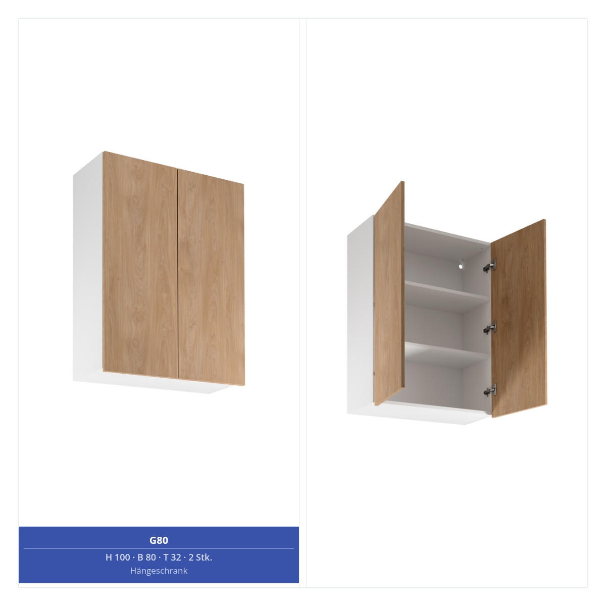 WINKELKÜCHE 265 x 225 cm - Sorento KS15-M265 - in Sonoma Eiche / Weiß - Weiß/Sonoma Eiche, Holz (490/247/52cm)