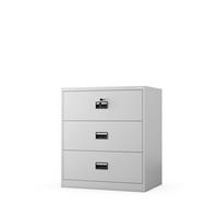 AKTENSCHRANK SARA XL V3 102x90x60 cm - Grau, Metall (90/102/60cm) - Jan Nowak