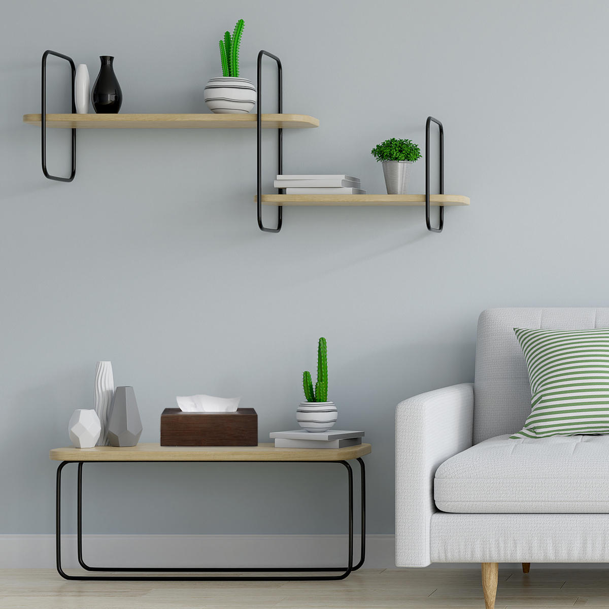 LÁTKOVÁ krabica - tmavohnedá, drevo (13/24/8.5cm) - Relaxdays