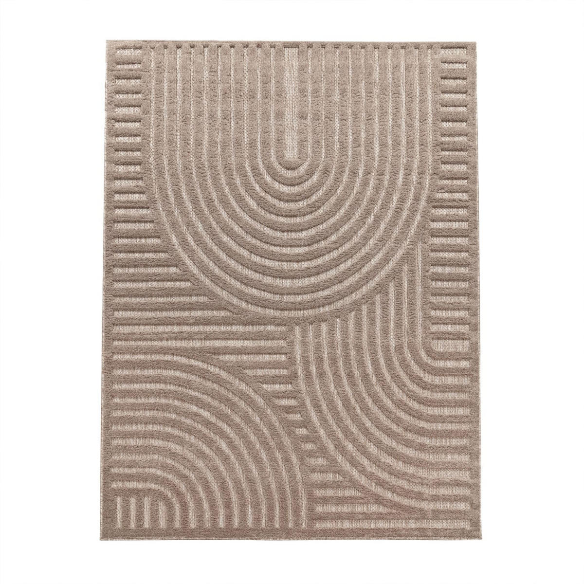 OUTDOORTEPPICH Ethno Beige 120 x 160 cm - Beige, Kunststoff (120/160cm) - TT Home