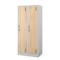 PERSONALSCHRANK KACPER 180x80x50 cm - Grau/Sonoma Eiche, Metall (80/180/50cm) - Jan Nowak