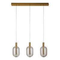 PENDELLEUCHTE Exemplar - Goldfarben, Glas (70/13/120cm) - Butlers