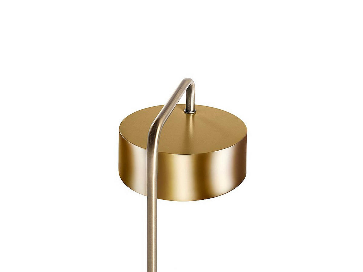STEHLAMPE - 35 cm x 25 cm - metall - goldfarben Otilie - Goldfarben, Metall (25/35/150cm) - Vente-Unique