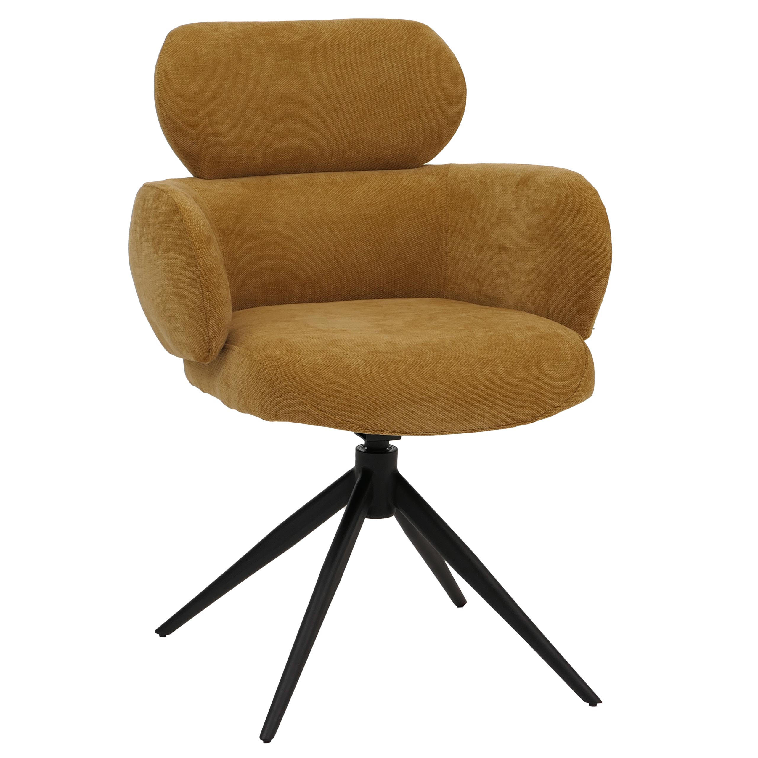 ESSZIMMERSTUHL Gelb - Gelb, Textil (61/86/69cm) - MCW