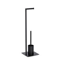 TOILETTENBÜRSTENHALTER 20/20/70 cm - Schwarz, Metall (20/70/20cm)