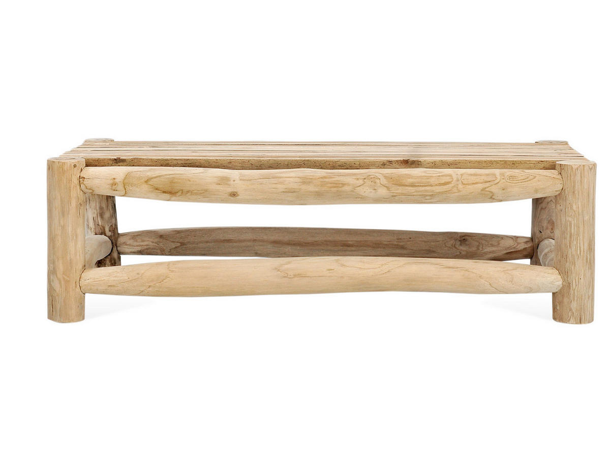 COUCHTISCH Barney Mangoholz 120 cm / 70 cm Teakfarben - Teakfarben, Holz (70/120/35cm)