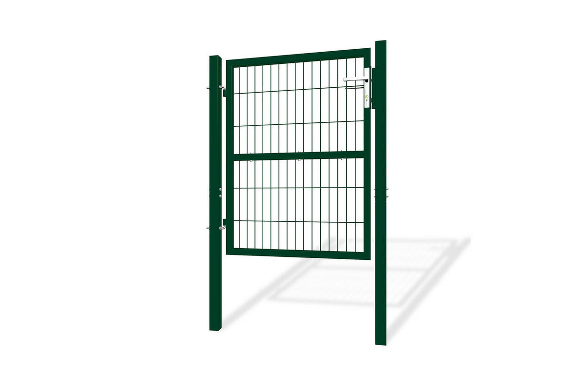 GITTERTOR Razo grün 1m H.120cm Metall - Grün, Metall (106/126cm) - Casanoov