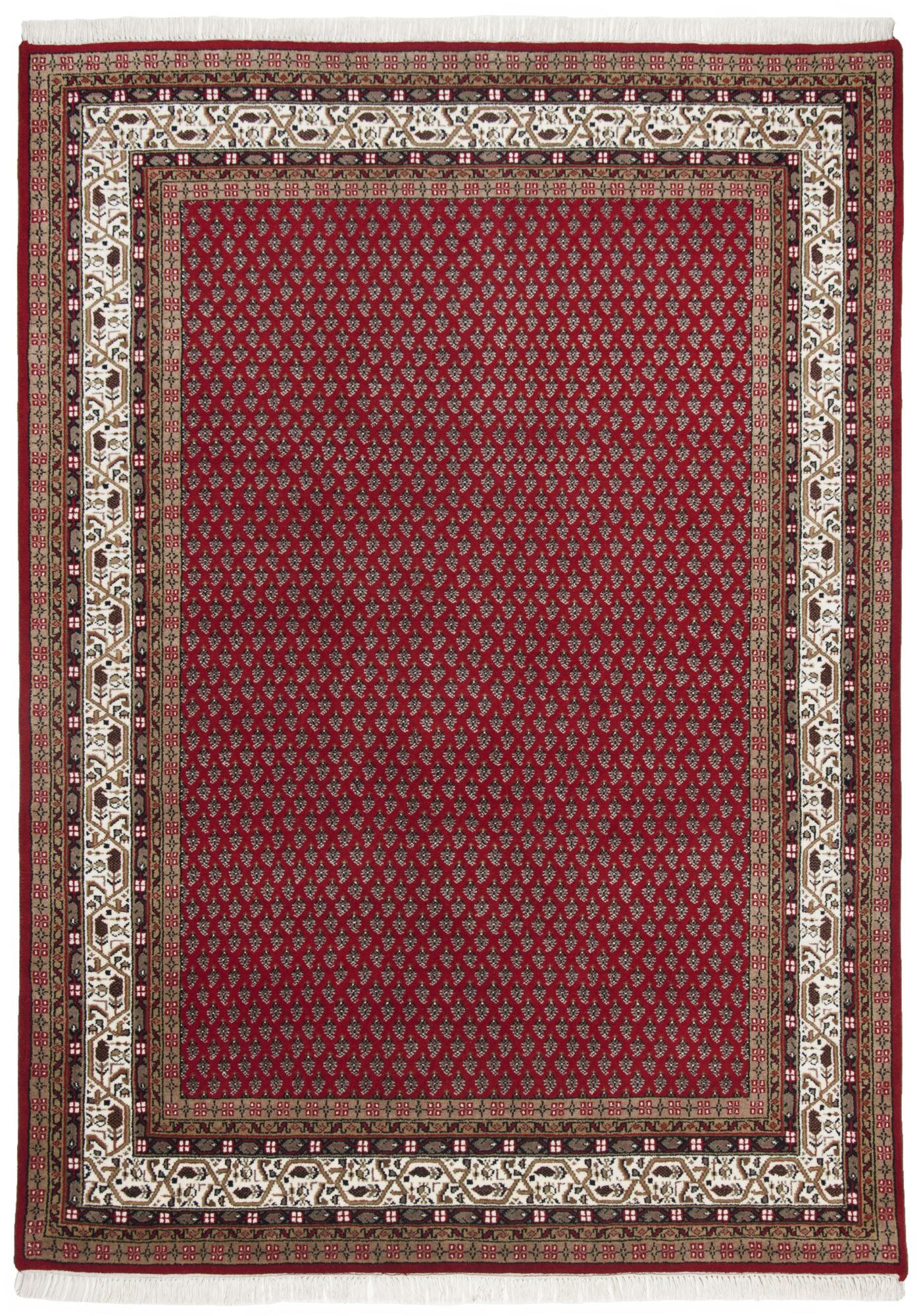 ORIENTTEPPICH Indo Mir, klassisch, strapazierfähig 170x240 cm - Terra cotta, Textil (170/240cm) - Rug and Roll