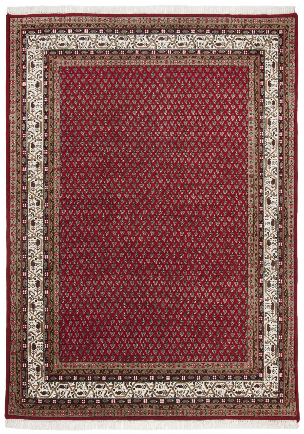 ORIENTTEPPICH Indo Mir, klassisch, strapazierfähig 170x240 cm - Terra cotta, Textil (170/240cm) - Rug and Roll