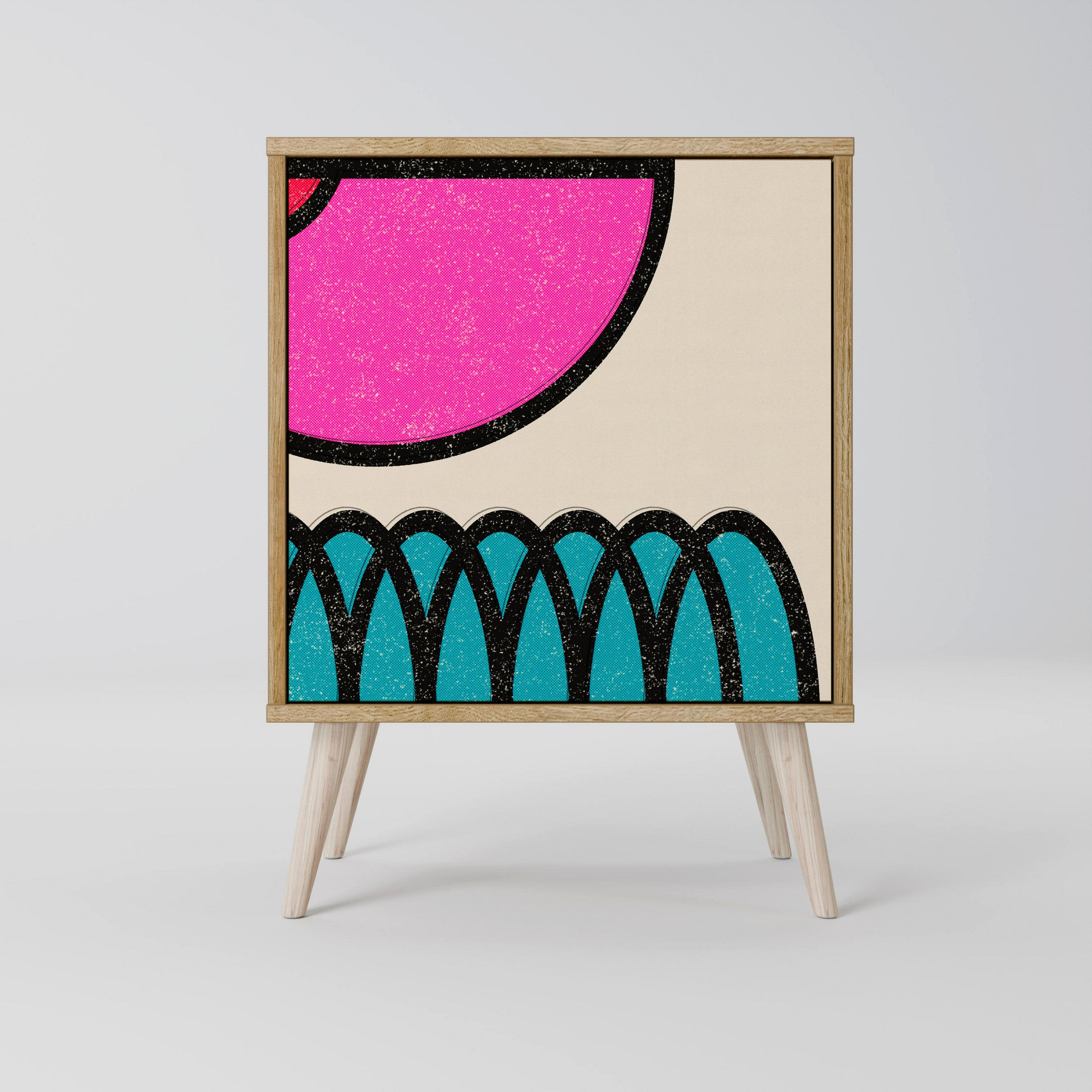 SpaceRebels Sideboard Eiche 57.5x77.5x42 cm