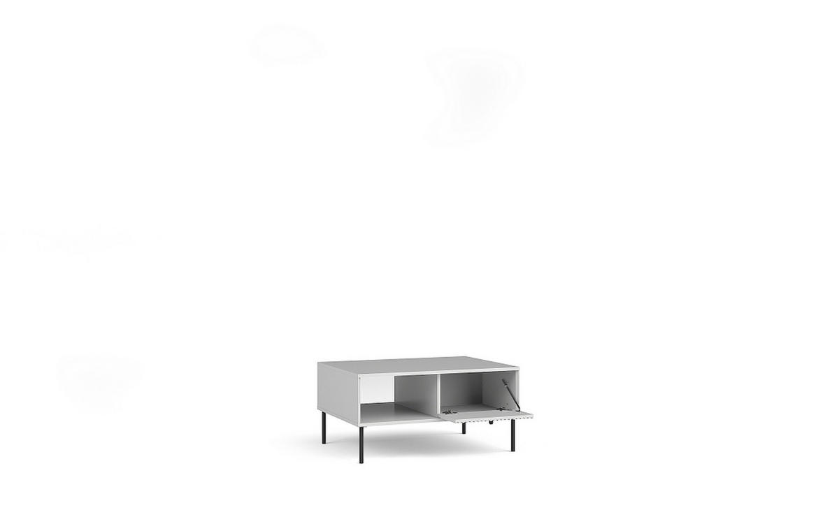 COUCHTISCH Grau 87/43,2/66 - Grau, Holzwerkstoff (66/87/43cm) - RAUMHIRSCH FURNITURE