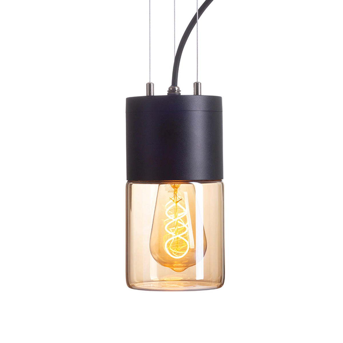 AUSSENLEUCHTE QUINN Schwarz 11 W IP54 - Schwarz, Metall (15/15/30cm) - Rendl