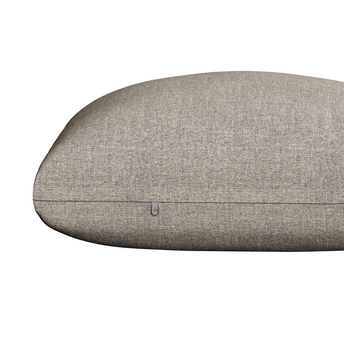 GARTENMÖBEL 123x68cm beige aus Metall und Polyester - Beige, Metall - Modfu
