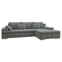 ECKSOFA Bangkok Premium, Seite: Rechts - Silberfarben/Multicolor, Holz/Textil (310/175cm) - MIRJAN24
