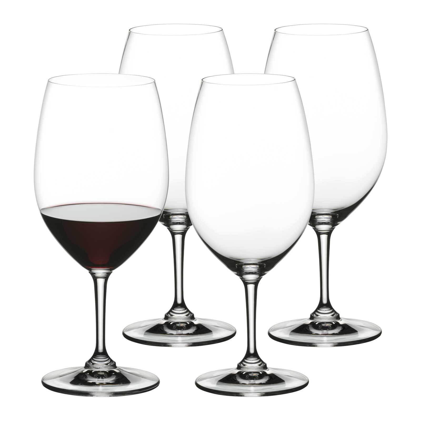 BORDEAUXGLÄSER ViVino transparent 610 ml 4er Set - Transparent, Glas (0.61L) - Nachtmann