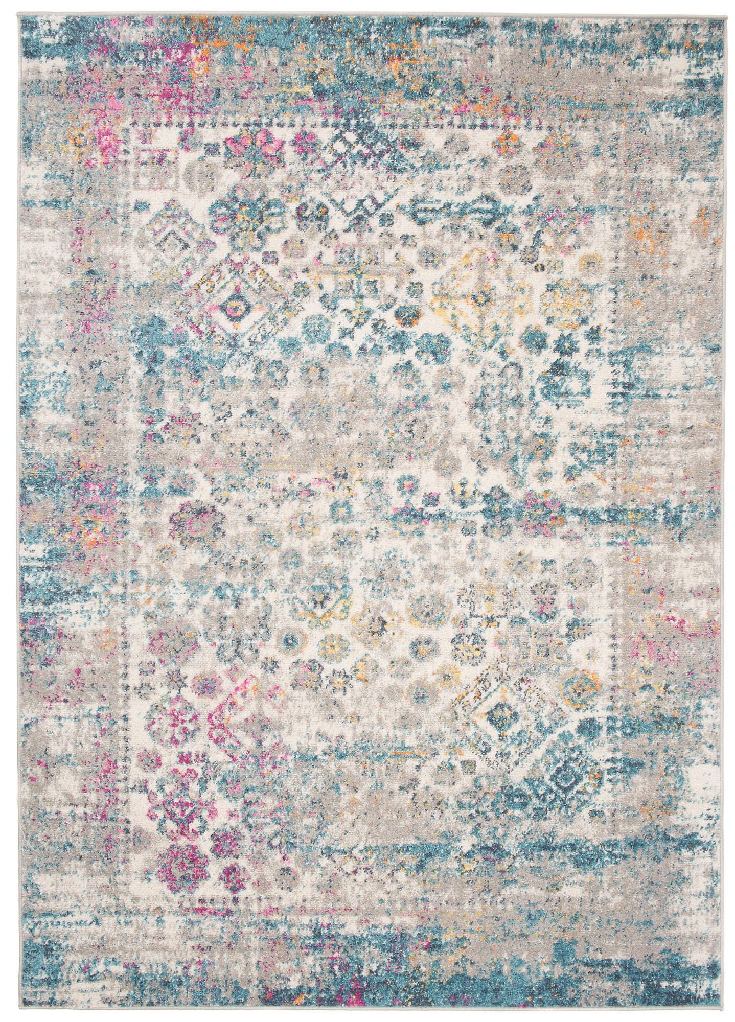 Tapiso Teppich Grau 120x170 cm