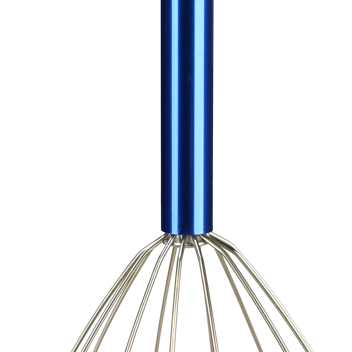 KOPFMASSAGEGERÄT - Blau, Metall (9/9/25.5cm) - Relaxdays