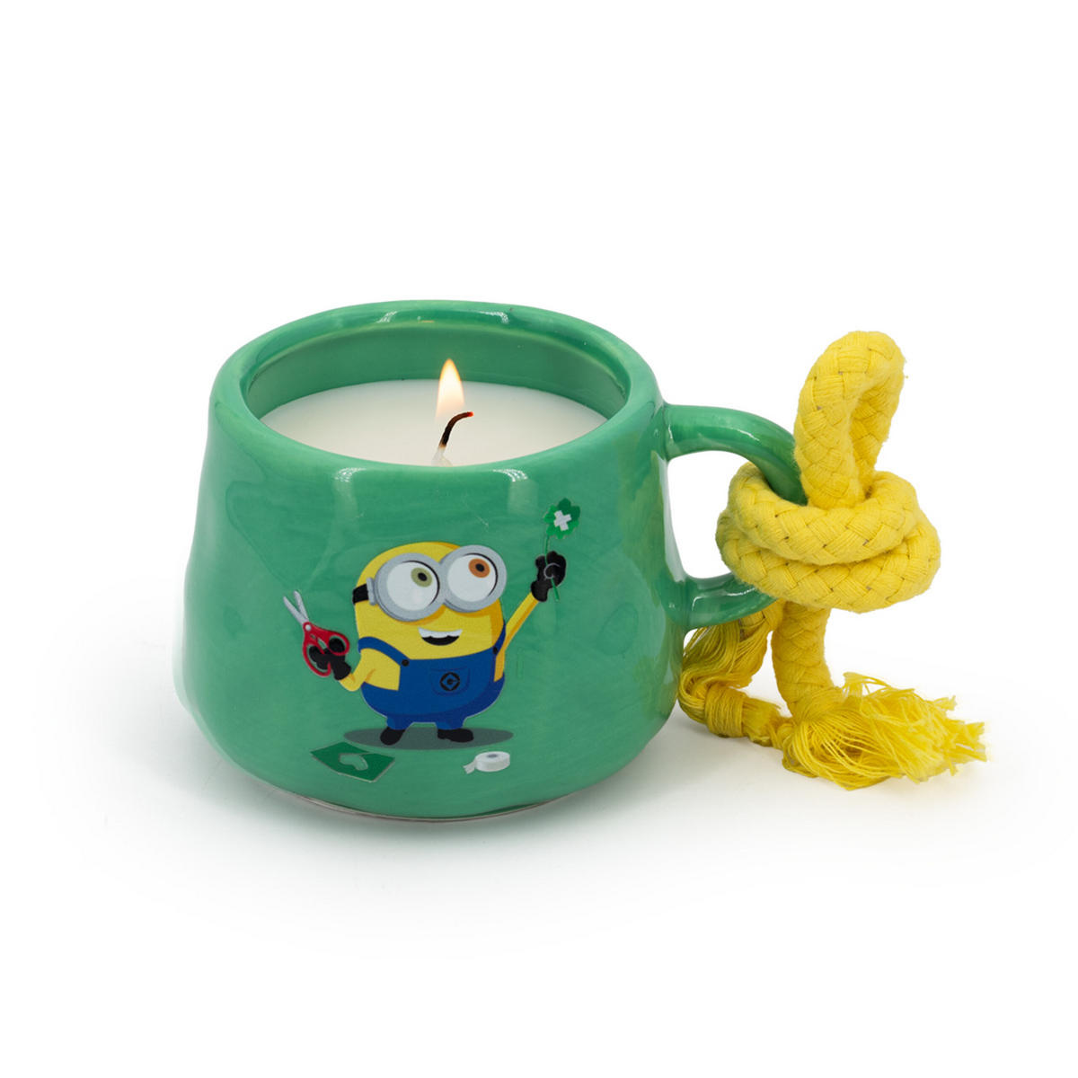 MINIONS Duftkerze - Grün, Naturmaterialien/Keramik (7cm)