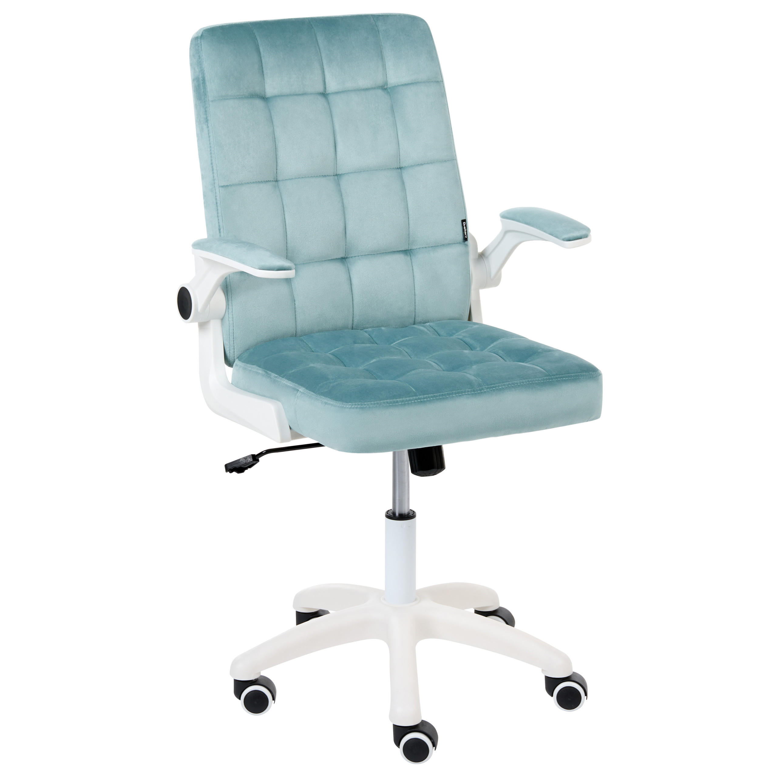 Beliani Bürostuhl Hellblau 58x95x58 cm