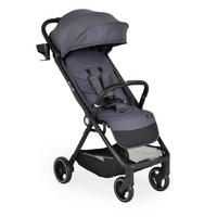 KINDERWAGEN, Sommerbuggy Flip grau klappbar Getränkehalter Korb Stoßdämpfer - Grau, Metall (88/50/106cm) - Cangaroo