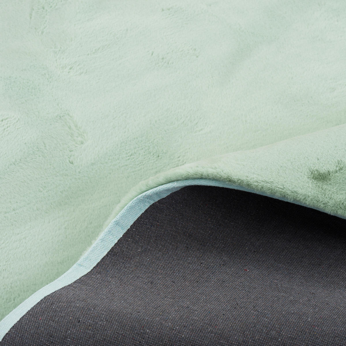 FELLTEPPICH LUXUS SUPER SOFT PLUSH - Mintgrün, Textil (120/170cm) - Pergamon