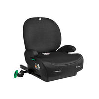 SITZERHÖHUNG i-Boost schwarz i-Size (125-150cm) ISOFIX Rückenlehne - Schwarz, Kunststoff (44/36/41cm) - Kikka boo