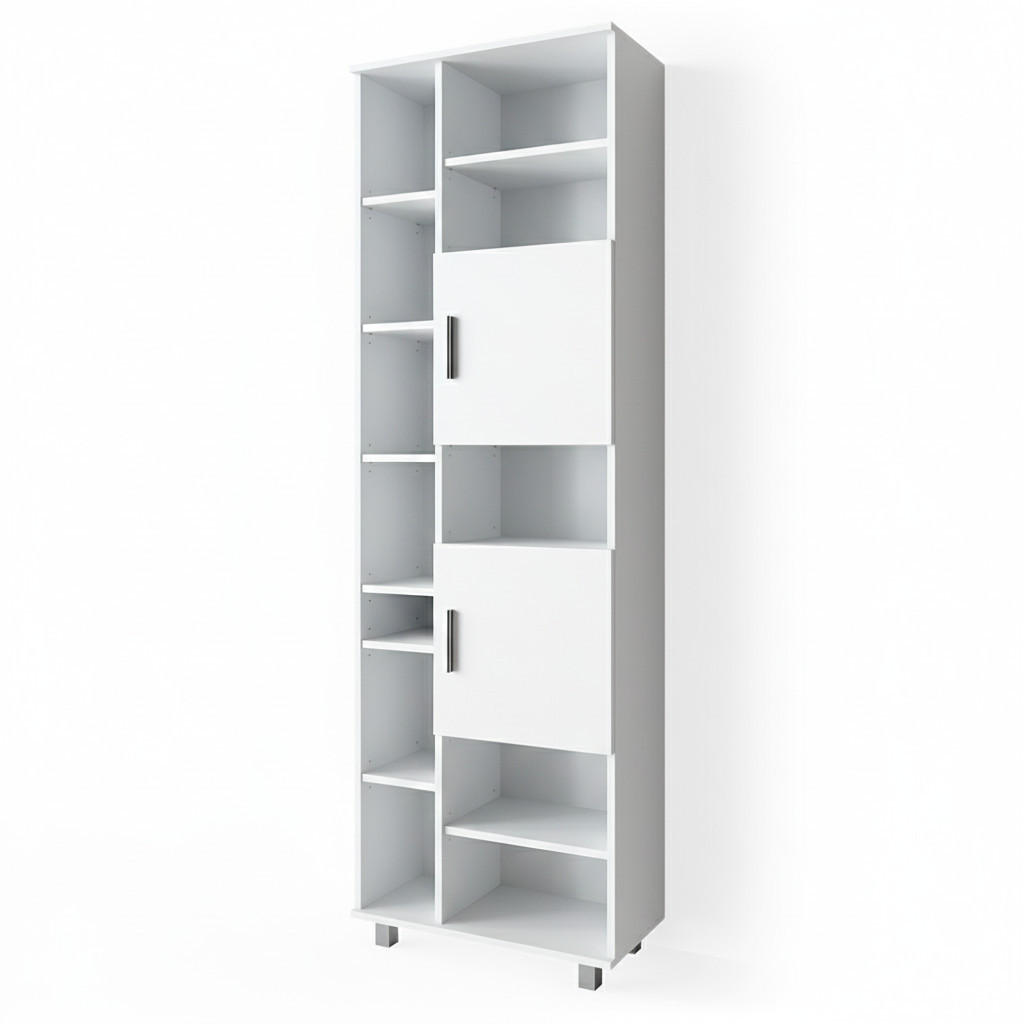 BADRUMSSKÅP Ilias Vit 60x190 cm 190/60/30 cm