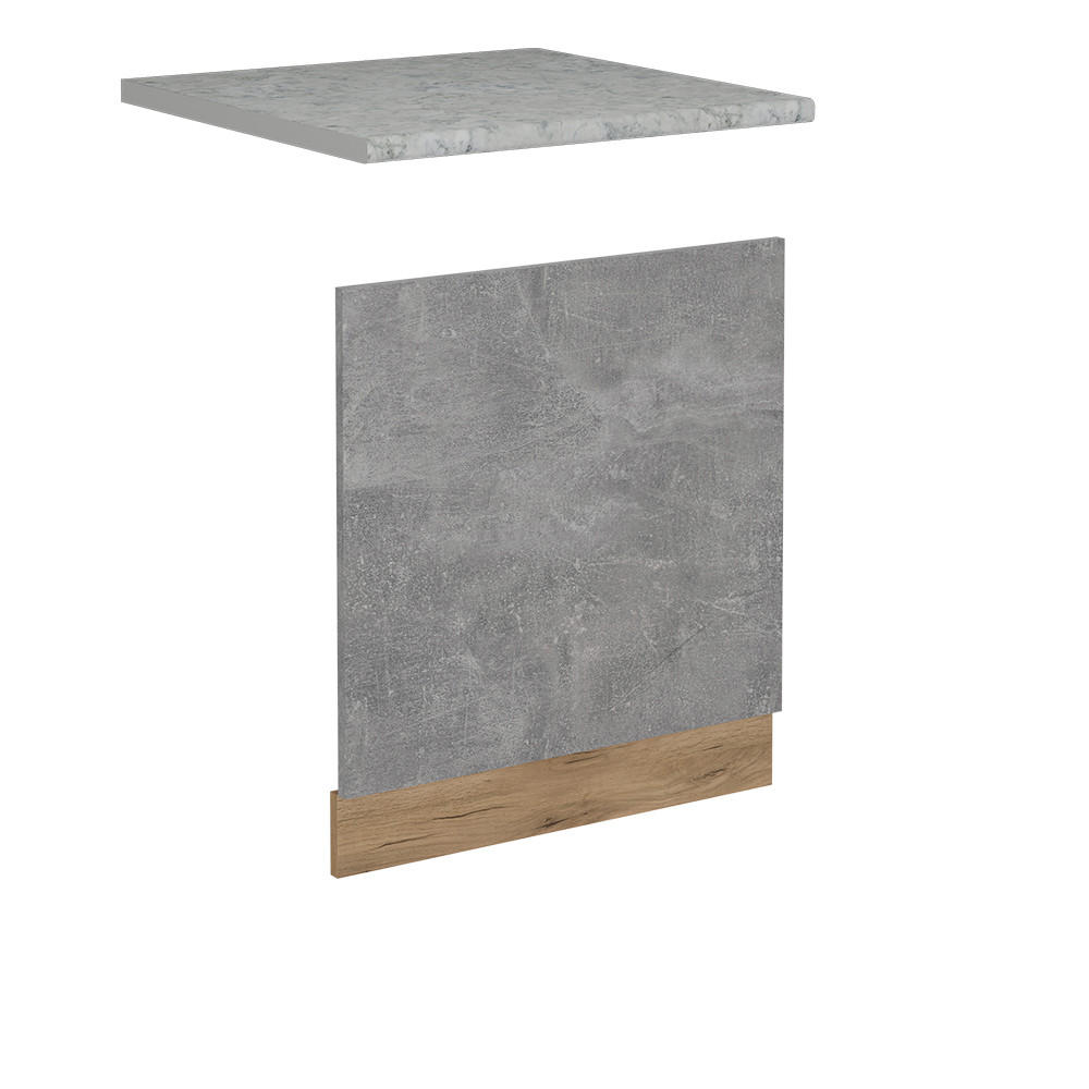 Vicco PŘEDNÍ PANEL R-Line Beton 60 cm , PD Mramor