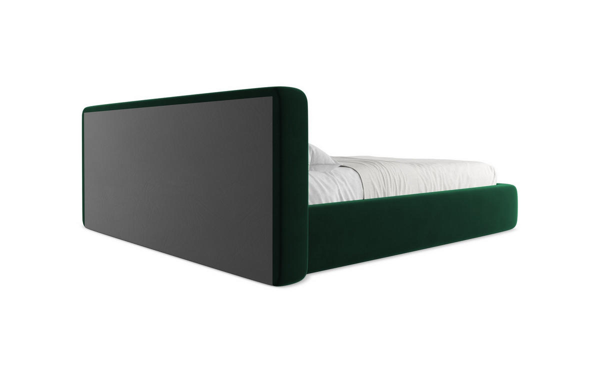 POLSTERBETT mit Bettkasten und Lattenrost 200x228 Blau - Blau/Petrol, Kunststoff/Textil (180/200cm) - Makamii