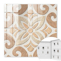 SCHLÜSSELBOX Weiß 30x30 cm – Türöffnung nach rechts - Beige Eleganz - Beige, Metall (30/30/5cm) - TULUP