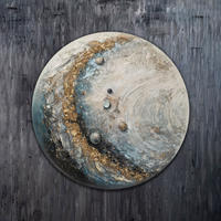GEMÄLDE Aurosphäre auf Keilrahmen 80 cm - Multicolor, Holz (80/80cm) - YS-art gallery