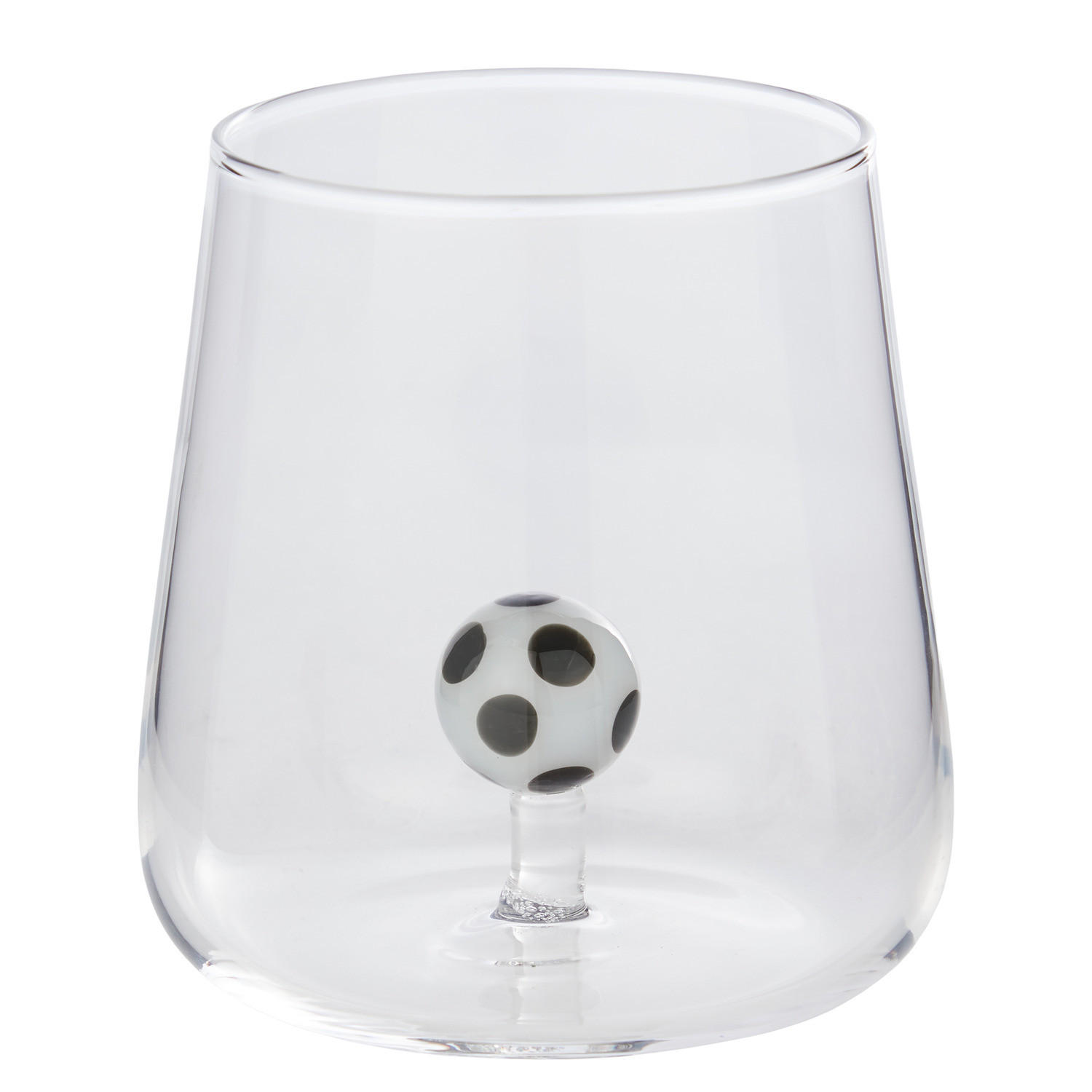 TRINKGLAS Sunny Joy Fußball - Transparent, Glas (0.4L) - Butlers
