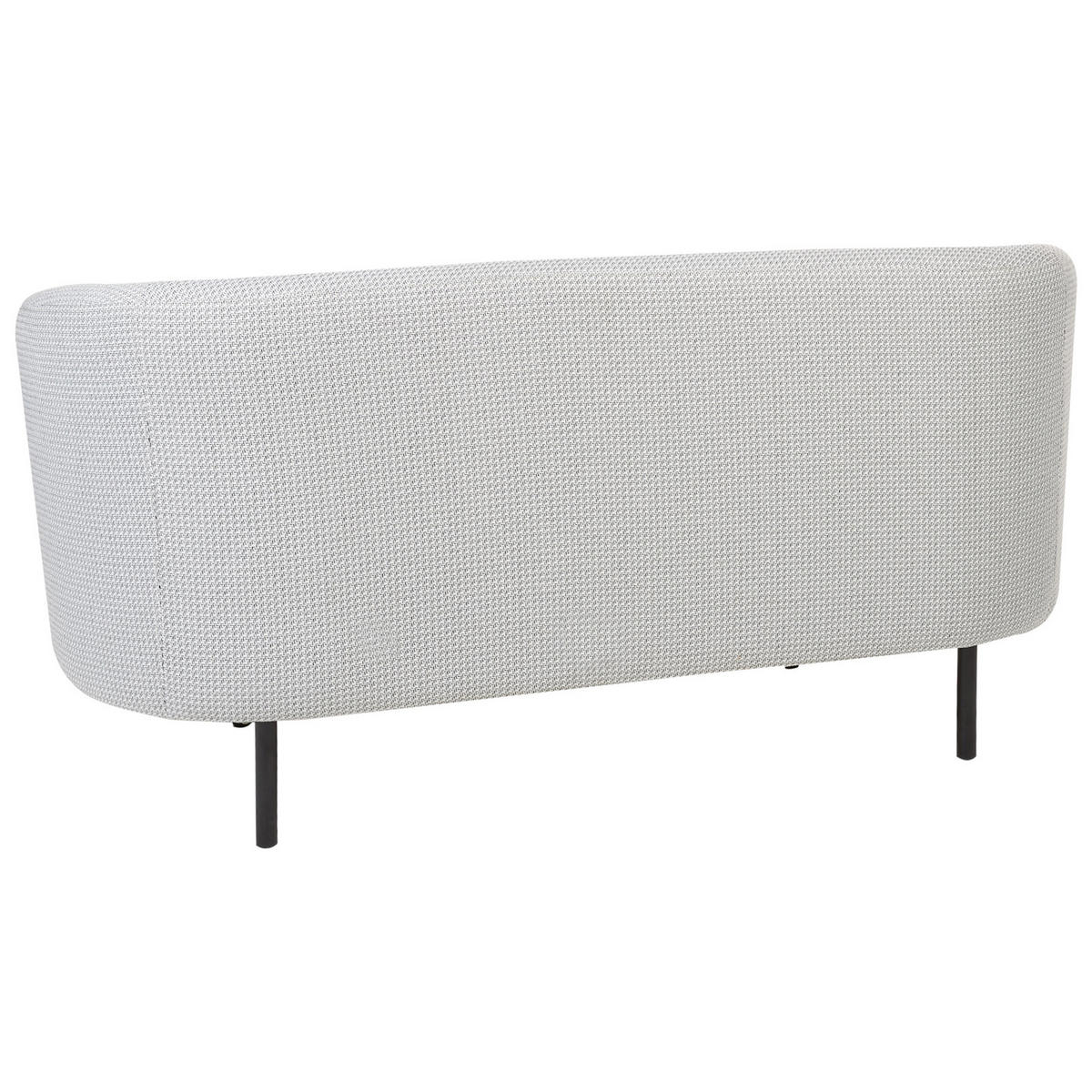 2-SITZER-SOFA Polsterbezug Weiß Loen - Weiß, Textil (155/79/70cm) - Beliani
