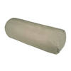 NACKENROLLENBEZUG reines Leinen leinen-taupe 40/15 cm - Taupe, Naturmaterialien (15/40cm) - beties Heimtextil