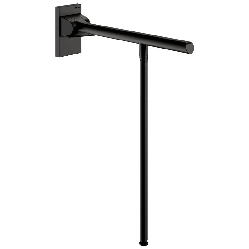 STÜTZKLAPPGRIFF Be-Line D42 L650 Aluminium matt schwarz - Chromfarben, Metall (15/13/99cm) - Delabie
