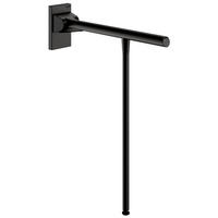 STÜTZKLAPPGRIFF Be-Line D42 L650 Aluminium matt schwarz - Chromfarben, Metall (15/13/99cm) - Delabie