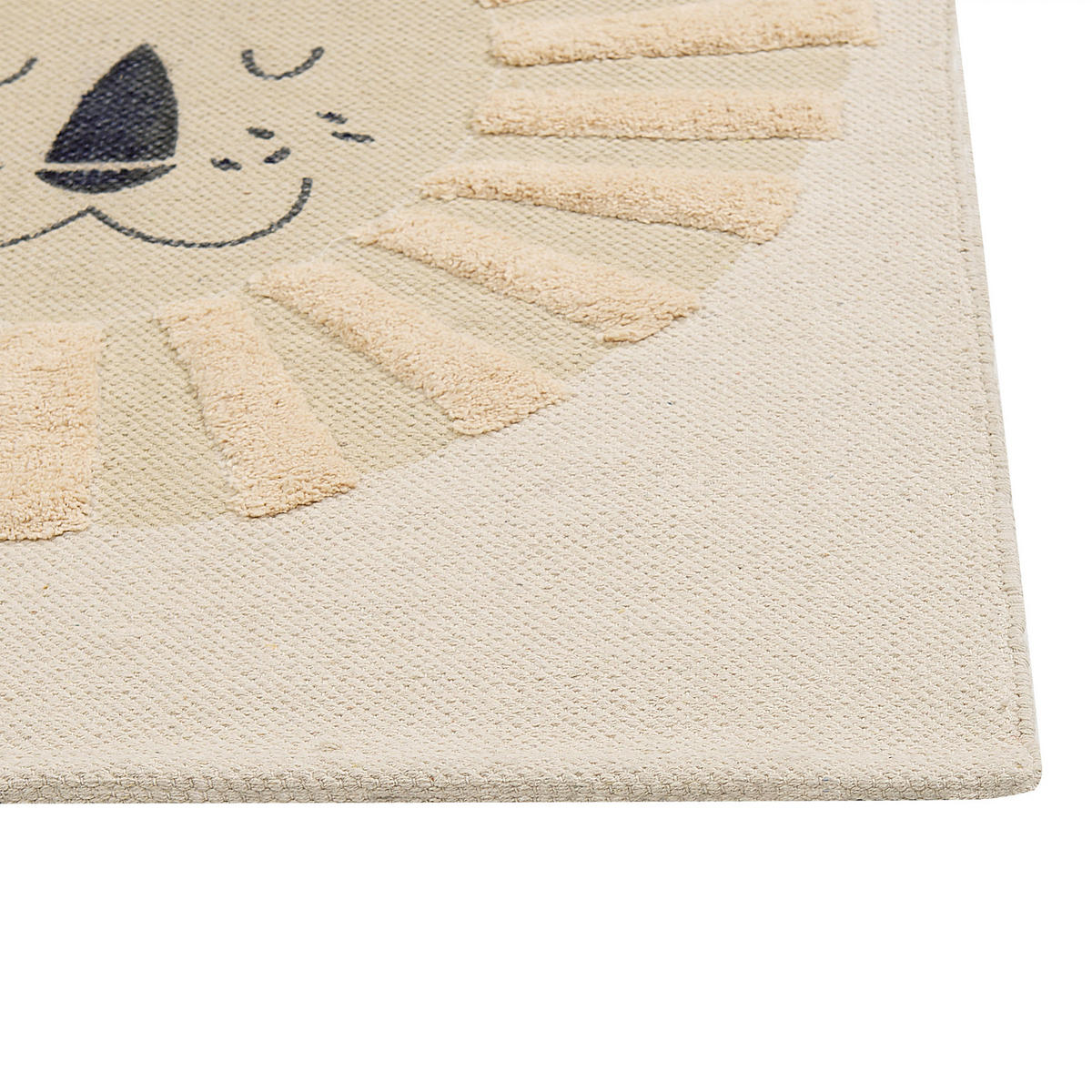 KINDERTEPPICH Balari 150/80 cm - Beige, Textil (80/150cm) - Beliani