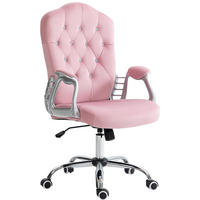 BÜROSTUHL in Pink 61x61x114 cm mit Wippfunktion und höhenverstellbarem Sitz - Pink, Textil (61/114/61cm) - IVMEU