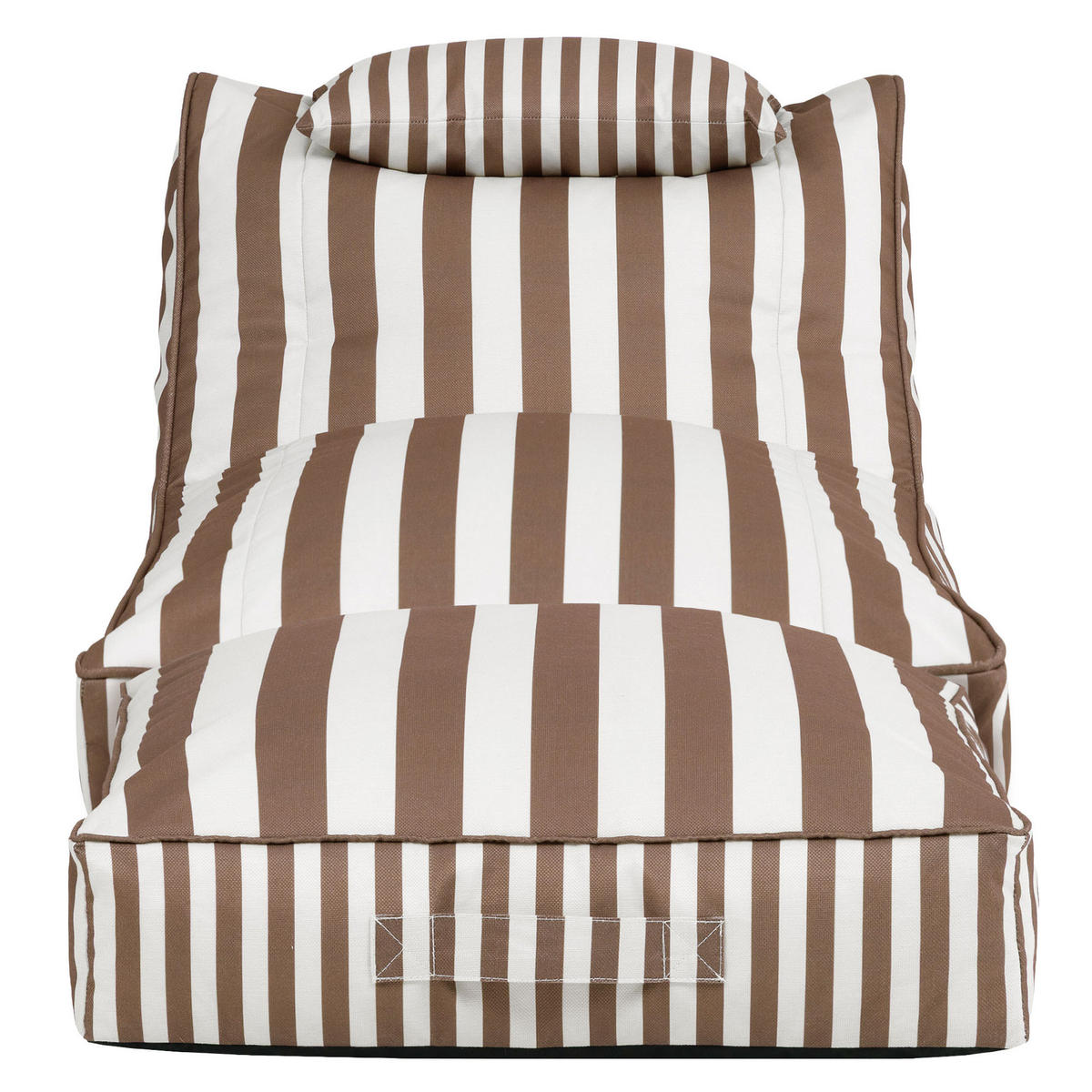 SITZSACK Outdoor mit Bodenkissen Nova - Braun, Textil (84/68/180cm) - icon