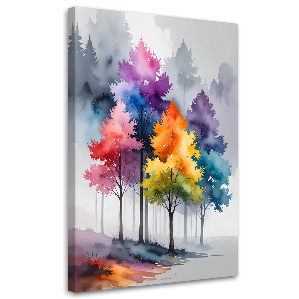 Feeby Leinwandbild, Mehrfarbig 70x100 cm