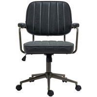 BÜROSTUHL Oxyde antik schwarz - Schwarz, Metall (61/98/63cm) - TPFLiving