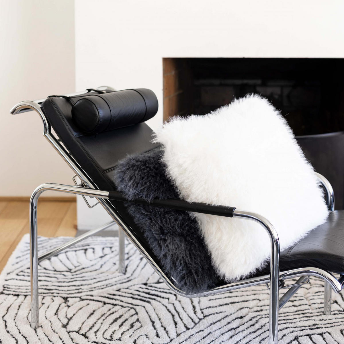 KISSEN Betani schiefergrau 45 x 45 cm - Grau, Textil (45/45cm) - Vivaraise